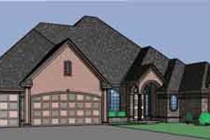Traditional Exterior - Front Elevation Plan #65-337