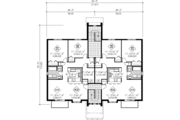Contemporary Style House Plan - 12 Beds 6 Baths 6742 Sq/Ft Plan #25-4425 