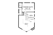 European Style House Plan - 3 Beds 2 Baths 1721 Sq/Ft Plan #3-279 