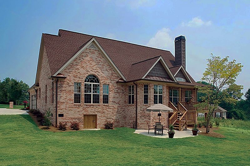 Home Plan - Exterior - Rear Elevation for Ranch House Plan #929-601 - 3 bed, 2 bath