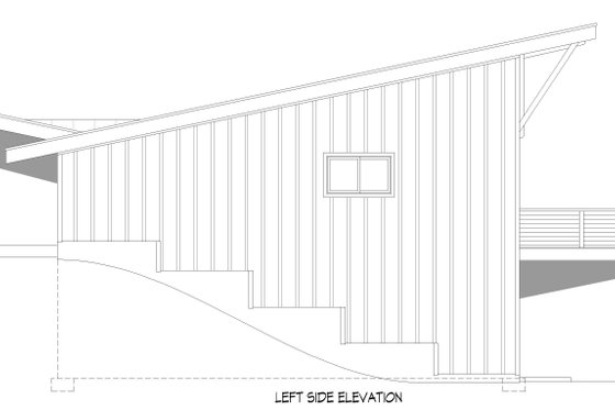 Exterior - Other Elevation for Country House Plan #932-1190 - 3 bed, 2 bath