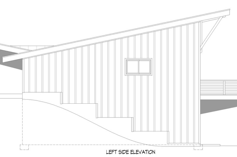 Architectural House Design - Exterior - Other Elevation for Country House Plan #932-1190 - 3 bed, 2 bath