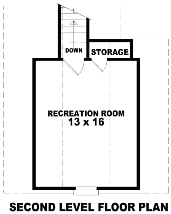 European Floor Plan - Other Floor Plan #81-814