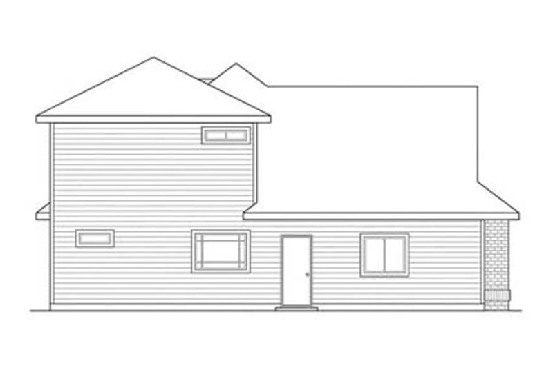 House Plan Design - Exterior - Other Elevation House Plan #124-276 - 3 bed, 2.5 bath
