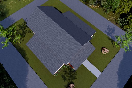 Exterior - Other Elevation 5 for Farmhouse House Plan #513-2254 - 4 bed, 3 bath