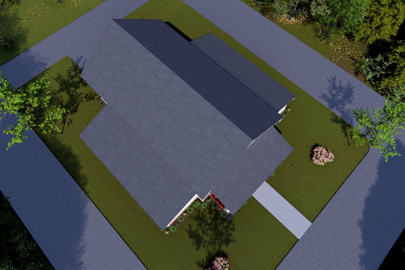Architectural House Design - Exterior - Other Elevation 5 for Farmhouse House Plan #513-2254 - 4 bed, 3 bath