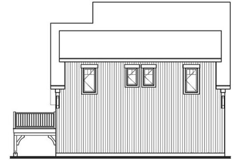 Dream House Plan - Traditional Exterior - Rear Elevation Plan #23-444