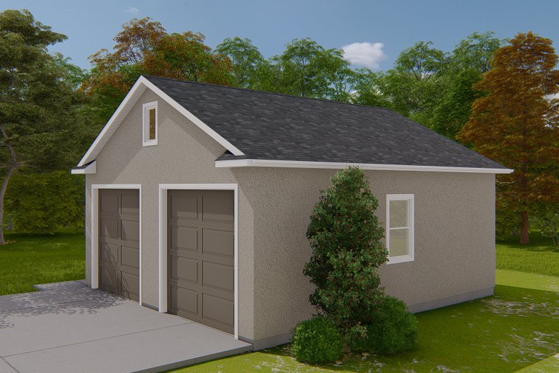 House Plan Design - Exterior - Front Elevation 3 for Traditional House Plan #1060-145, 0 bath