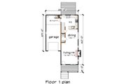Modern Style House Plan - 3 Beds 2.5 Baths 1427 Sq/Ft Plan #79-369 