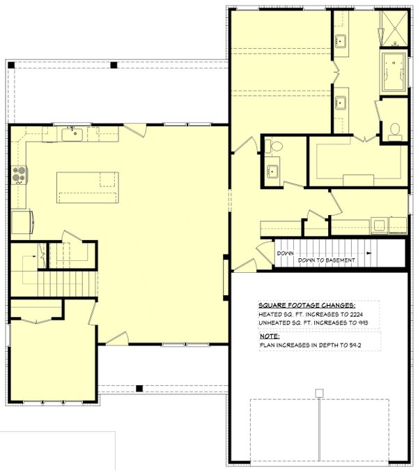 Dream House Plan - Floor Plan - Other Floor for Farmhouse House Plan #430-437 - 4 bed, 2.5 bath