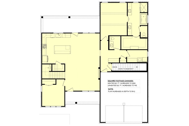 Dream House Plan - Floor Plan - Other Floor for Farmhouse House Plan #430-437 - 4 bed, 2.5 bath