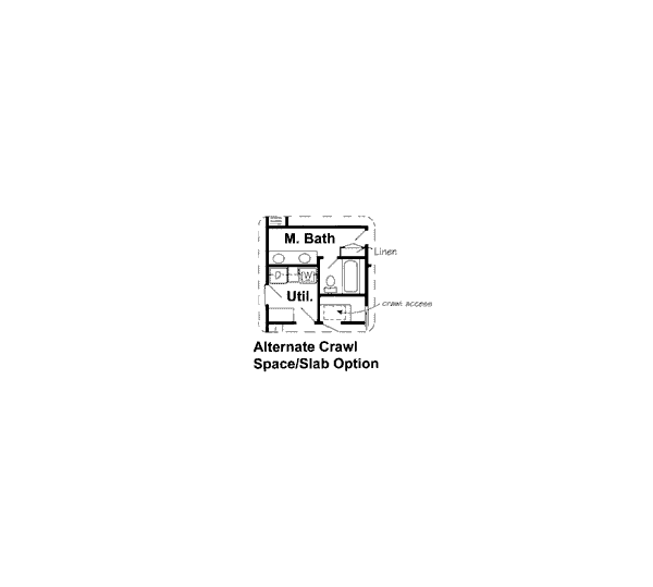 European Floor Plan - Other Floor Plan #312-812