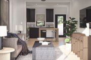 Modern Style House Plan - 1 Beds 1 Baths 574 Sq/Ft Plan #455-433 