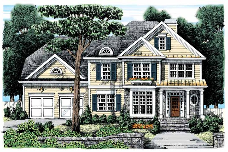 Dream House Plan - Country Exterior - Front Elevation Plan #927-881