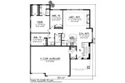 Ranch Style House Plan - 3 Beds 2 Baths 1681 Sq/Ft Plan #70-1457 