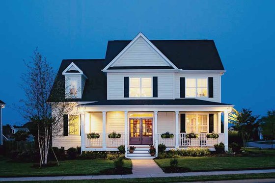 Exterior - Front Elevation 6 for Country House Plan #929-502 - 4 bed, 2.5 bath