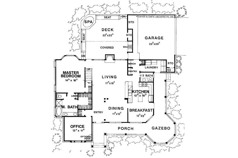 Dream House Plan - Floor Plan - Main Floor for Victorian House Plan #472-77 - 3 bed, 2.5 bath