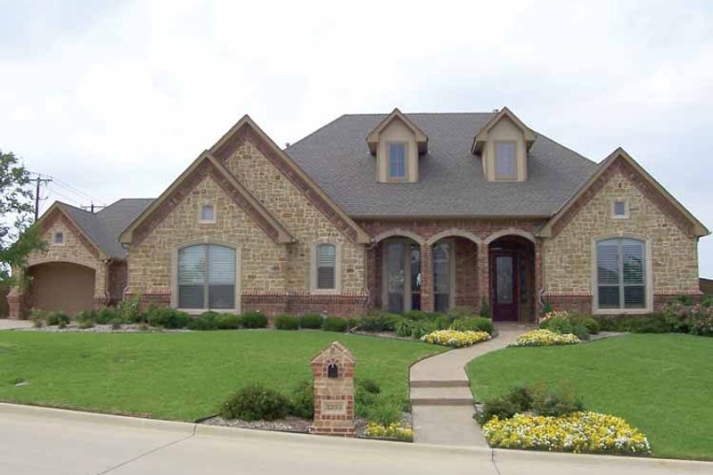 Home Plan - Exterior - Front Elevation 3 for Traditional House Plan #84-711 - 4 bed, 3 bath