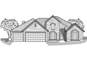 Traditional Style House Plan - 4 Beds 3 Baths 2575 Sq/Ft Plan #65-348 