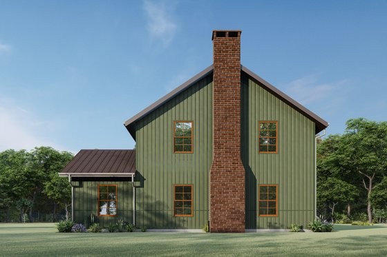 Exterior - Other Elevation 2 for Barndominium House Plan #1092-29 - 3 bed, 2.5 bath