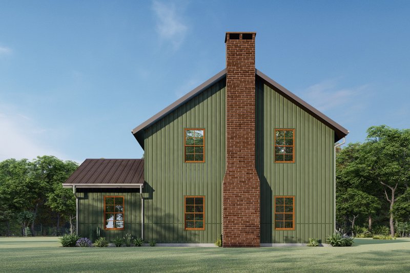 Dream House Plan - Exterior - Other Elevation 2 for Barndominium House Plan #1092-29 - 3 bed, 2.5 bath