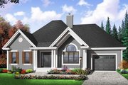 Cottage Style House Plan - 2 Beds 1 Baths 1186 Sq/Ft Plan #23-2209 