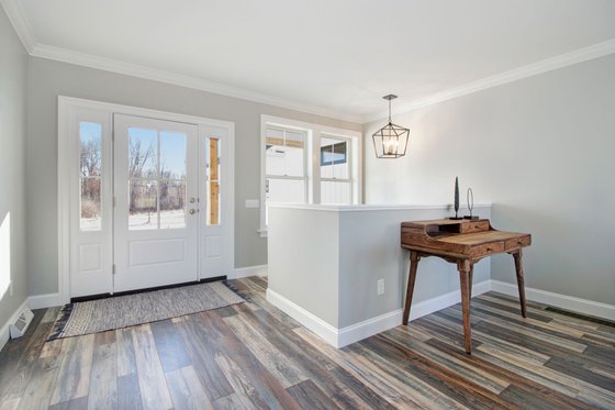 Interior - Entry for Farmhouse House Plan #928-303 - 4 bed, 3.5 bath