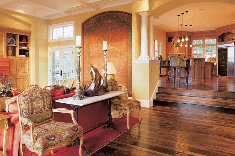 Dream House Plan - Interior - Family Room for Craftsman House Plan #48-807 - 4 bed, 4.5 bath