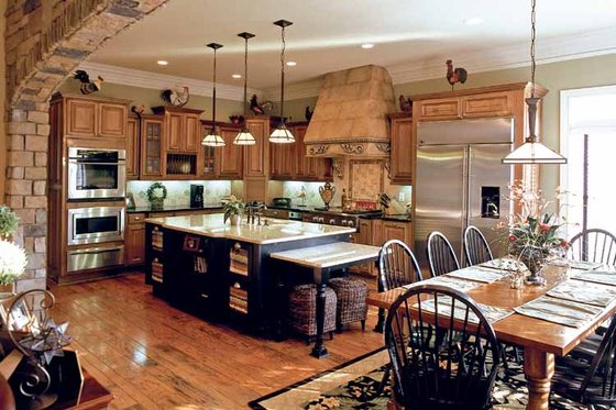 Interior - Kitchen for Colonial House Plan #927-923 - 5 bed, 4.5 bath