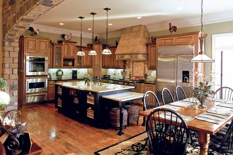House Blueprint - Interior - Kitchen for Colonial House Plan #927-923 - 5 bed, 4.5 bath