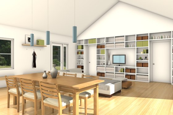 Interior - Other 1 for Ranch House Plan #497-30 - 3 bed, 2 bath