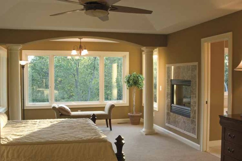 House Design - Interior - Master Bedroom for Classical House Plan #51-657 - 3 bed, 2.5 bath