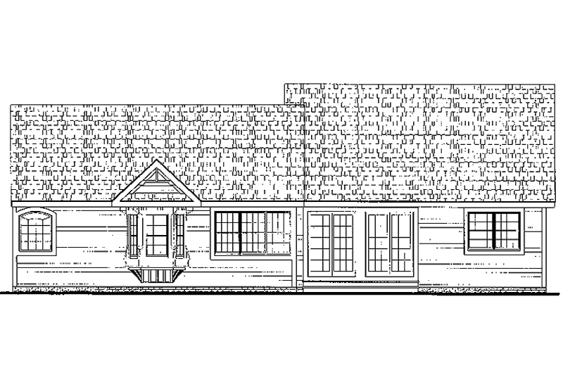 Home Plan - Floor Plan - Upper Floor for Ranch House Plan #314-235 - 3 bed, 2.5 bath