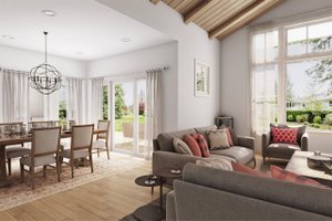 Interior - Dining Room for Farmhouse House Plan #48-944 - 3 bed, 2 bath