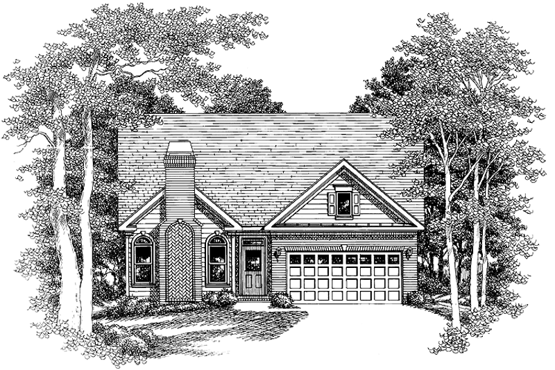House Design - Ranch Exterior - Front Elevation Plan #927-254