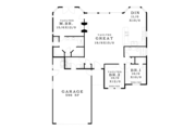 Ranch Style House Plan - 3 Beds 2 Baths 1621 Sq/Ft Plan #943-42 