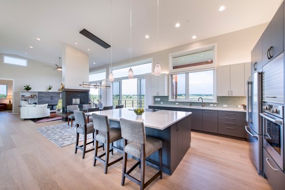 Interior - Kitchen 2 for Ranch House Plan #1042-26 - 3 bed, 3.5 bath