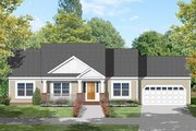 Country Style House Plan - 3 Beds 2 Baths 1516 Sq/Ft Plan #1053-19 