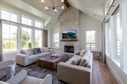 Farmhouse Style House Plan - 4 Beds 3.5 Baths 3869 Sq/Ft Plan #1086-2 