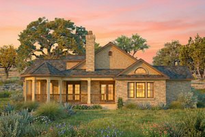 Exterior - Other Elevation for Country House Plan #80-119 - 4 bed, 2.5 bath