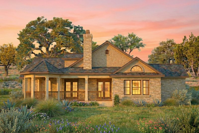 Architectural House Design - Exterior - Other Elevation for Country House Plan #80-119 - 4 bed, 2.5 bath