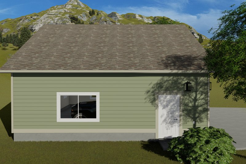 Home Plan - Exterior - Other Elevation 1 for Farmhouse House Plan #1060-115, 0 bath