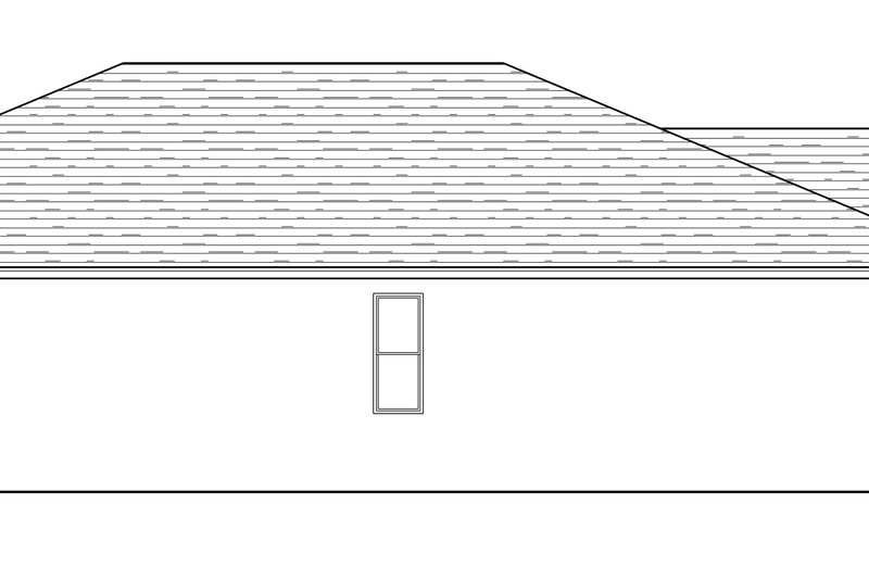 Home Plan - Exterior - Other Elevation for Traditional House Plan #1058-253 - 3 bed, 2 bath
