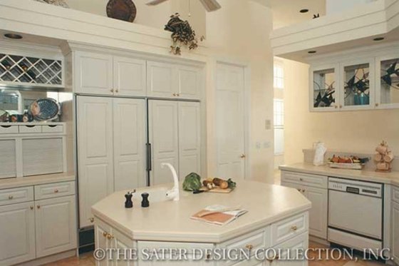 Interior - Kitchen for Mediterranean House Plan #930-44 - 3 bed, 4.5 bath
