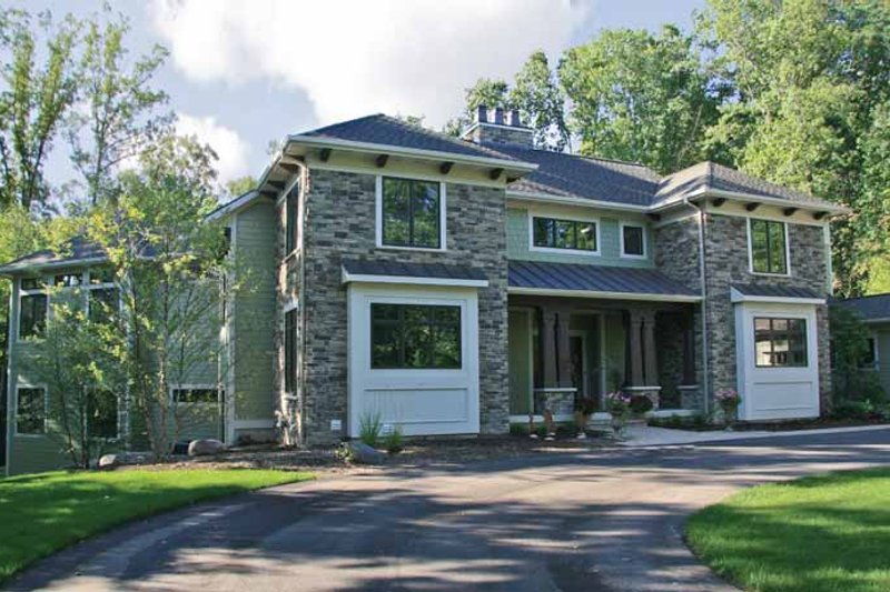 Home Plan - Exterior - Front Elevation 5 for Traditional House Plan #928-116 - 5 bed, 4 bath