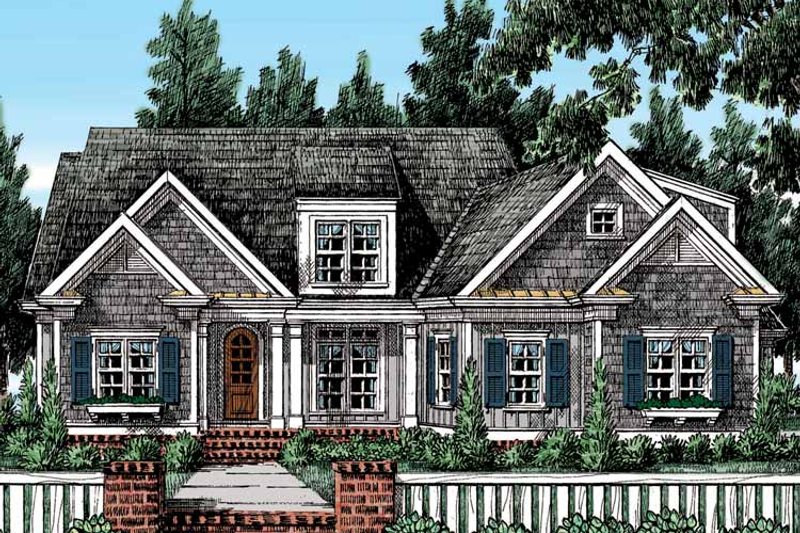 Home Plan - Exterior - Front Elevation 5 for Country House Plan #927-403 - 3 bed, 2.5 bath