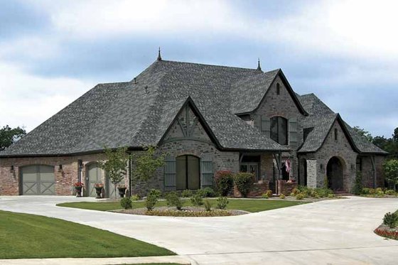 Exterior - Front Elevation 8 for Cottage House Plan #11-279 - 4 bed, 3.5 bath