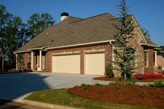 Exterior - Other Elevation 1 for European House Plan #437-51 - 3 bed, 3.5 bath