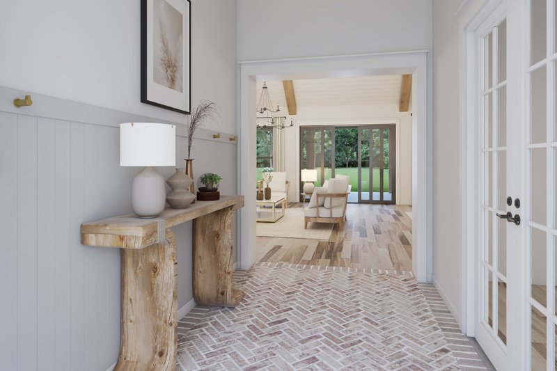 Dream House Plan - Farmhouse Interior - Entry Plan #430-406