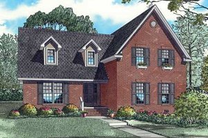 Traditional Exterior - Front Elevation Plan #17-2350